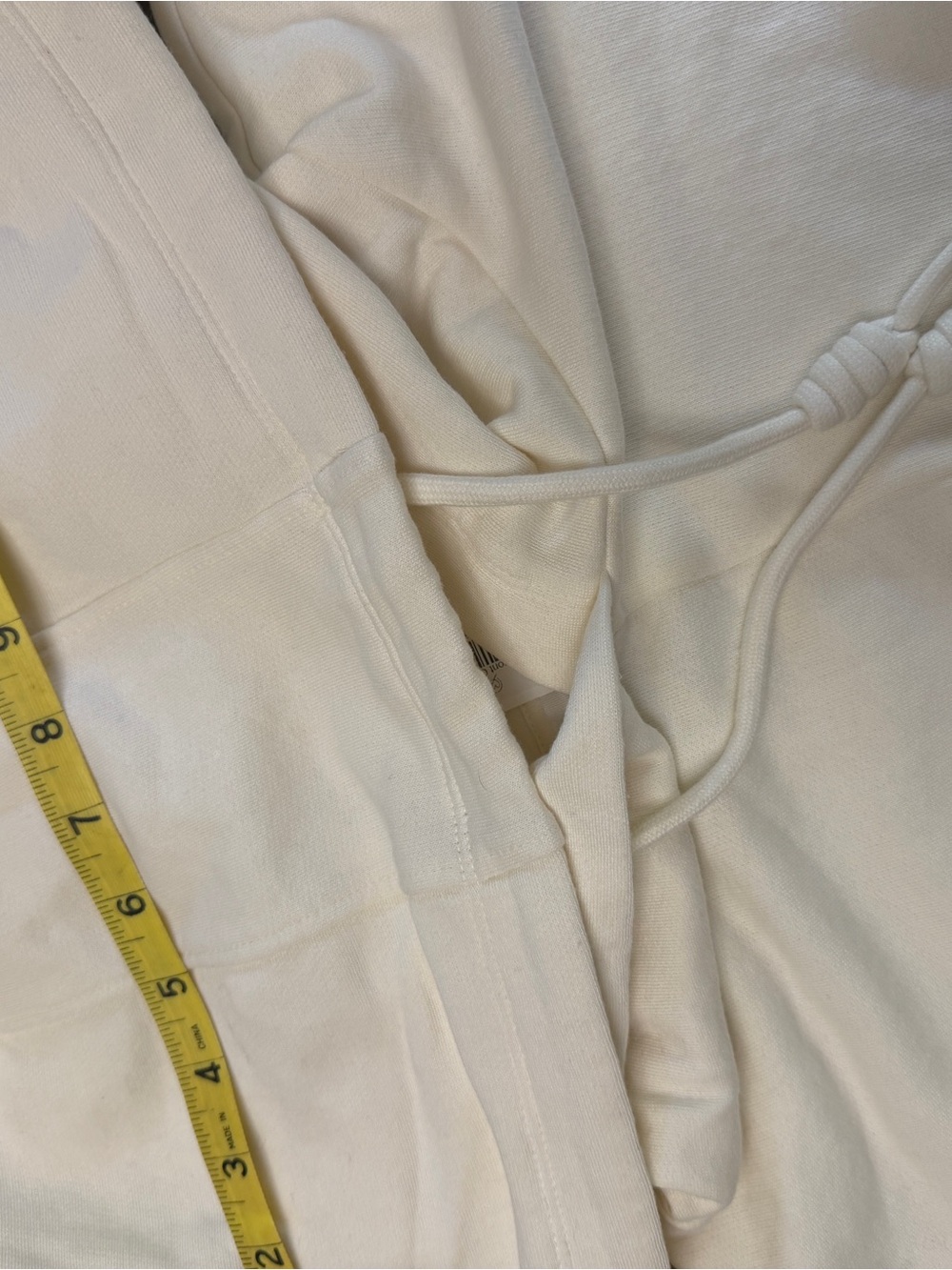 NWT The Drop Cream Oversized Hoodie Size L - Picture 5 of 12